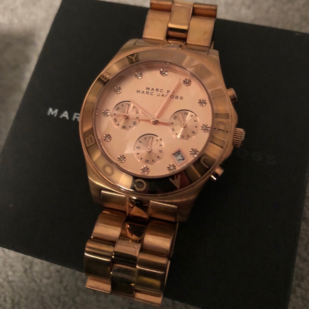 Marc Jacobs Rose Gold Watch